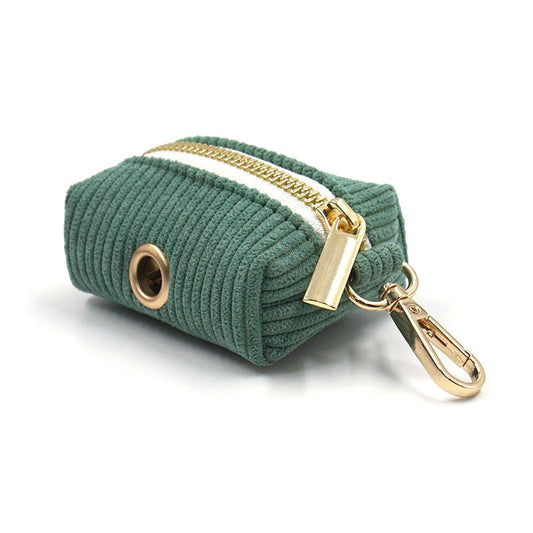 Corduroy-Velvet Baggie Holder