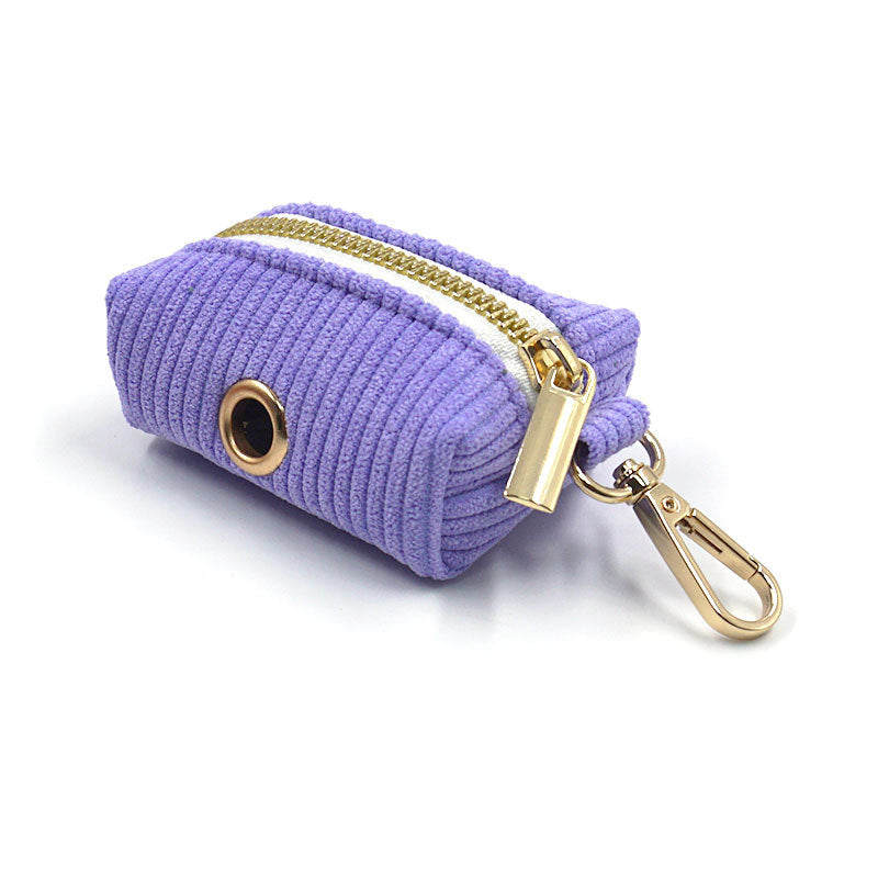Corduroy-Velvet Baggie Holder