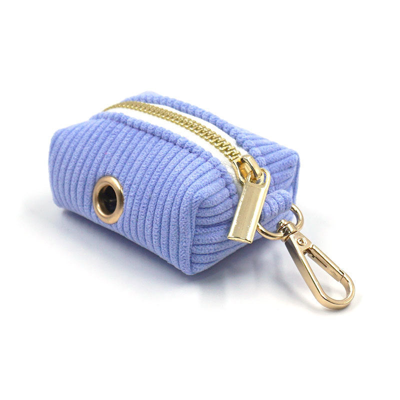 Corduroy-Velvet Baggie Holder