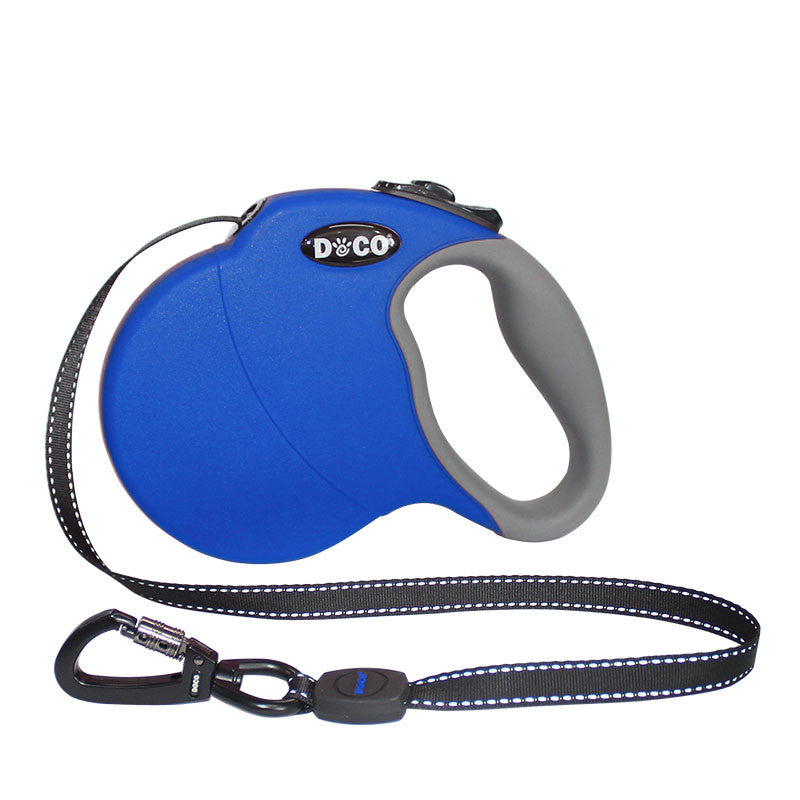 Automatic Retractable Dog Leash – Tangle-Free, One-Button Brake & Lock Control