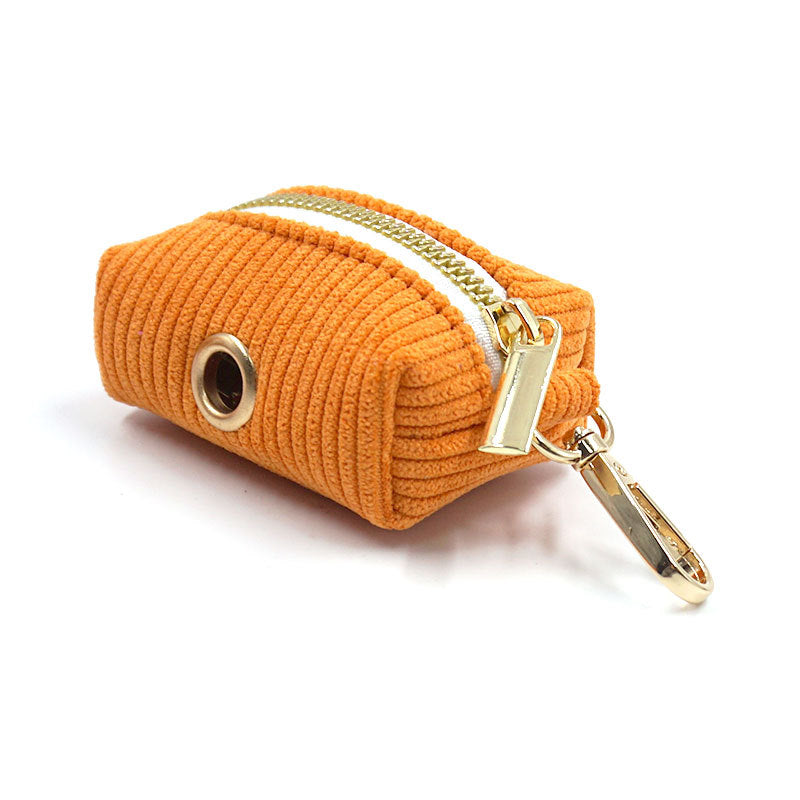 Corduroy-Velvet Baggie Holder